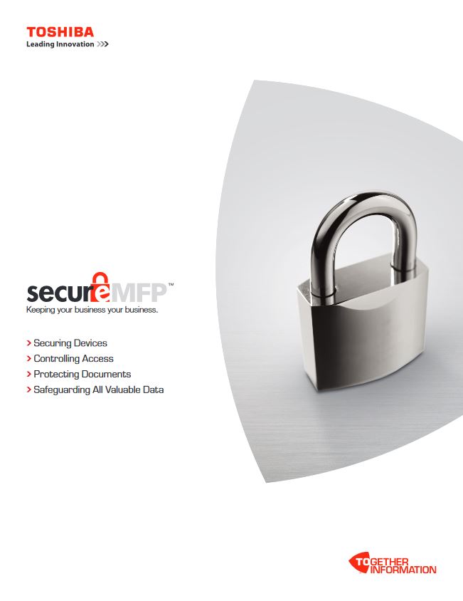 Secure Mfp, security, MPS, MDS, Toshiba, Allied Document Solutions & Services